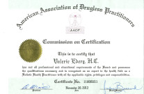 Diplome « American Association for drugless practioners »