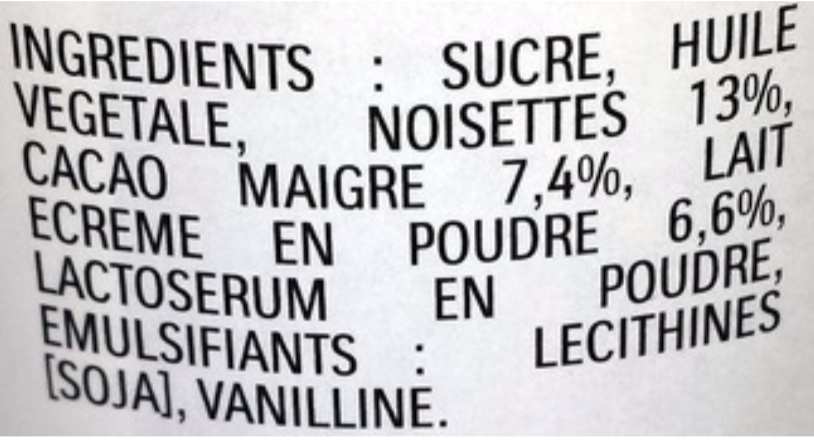 Savez-vous bien lire les étiquettes alimentaires ?